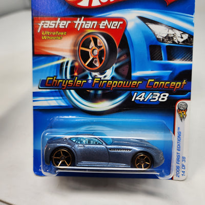 Chrysler Firepower Concept #14 * 2006 Hot Wheels Basic