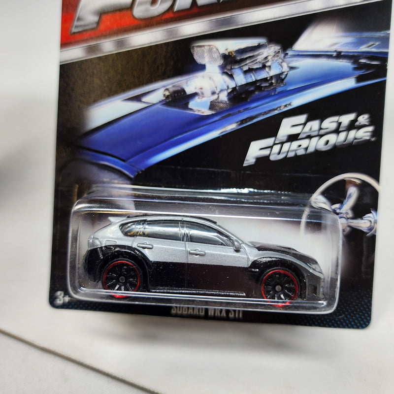 Subaru WRX STi * Silver/Black * Hot Wheels Fast & Furious