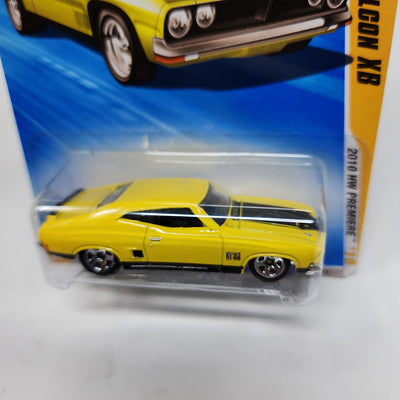 '73 Ford Falcon XB #48 * Yellow * 2010 Hot Wheels Basic