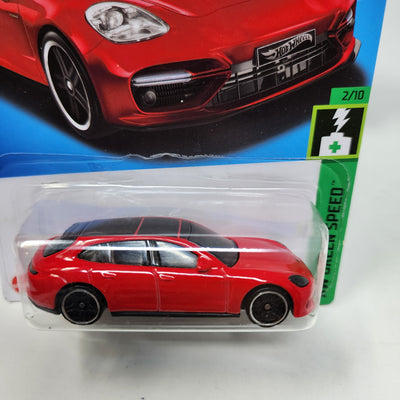 Porsche Panamera Turbo S E-Hybrid #38 * RED * Hot Wheels 2023