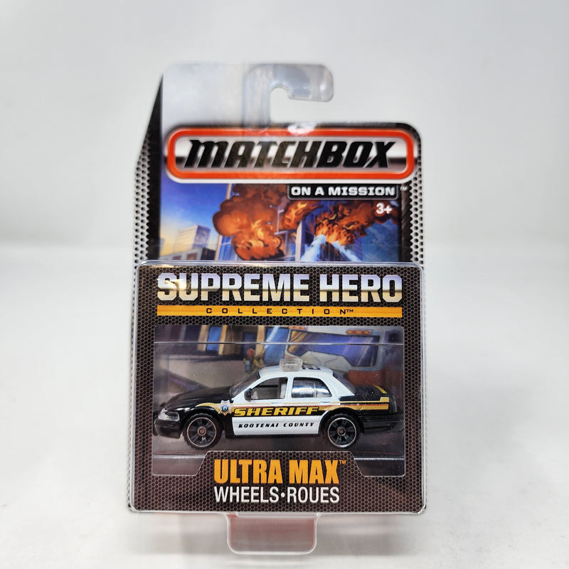 Ford Crown Victoria Police Car * Matchbox Supreme Hero