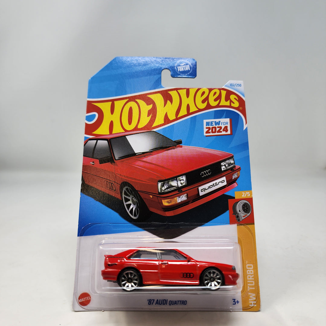 Hotwheels 87 Audi quattro