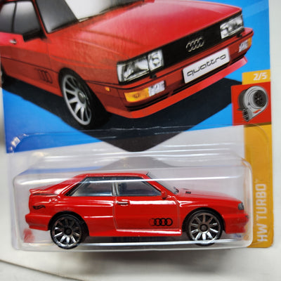 '87 Audi Quattro #102 * RED * 2024 Hot Wheels