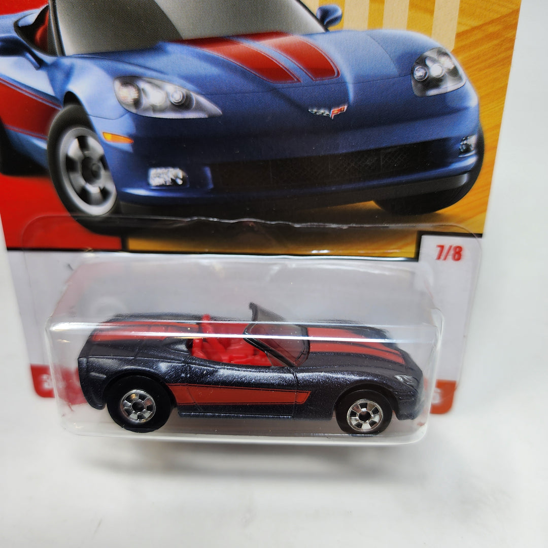 ミニカー No247. HOTWHEELS 2004 CORVETTE C6 2-CAR Corvette C6 * Grey * Hot Wheels Throwback Decades