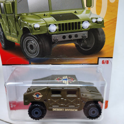 Humvee * Green * Hot Wheels Throwback Decades