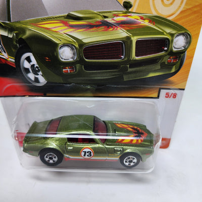 '73 Pontiac Firebird * Green * Hot Wheels Throwback Decades