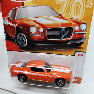 '70 Camaro * Orange * Hot Wheels Throwback Decades