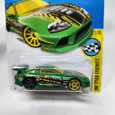 Toyota Supra #177 * Green * Hot Wheels 2016