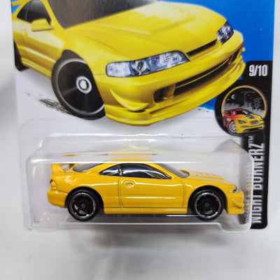 '01 Acura Integra GSR #89 * Yellow * Hot Wheels 2016