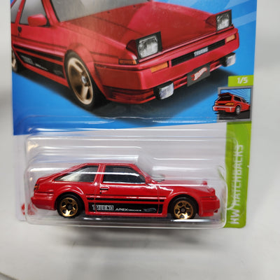 Toyota AE86 Sprinter Trueno #17 * Red * 2022 Hot Wheels