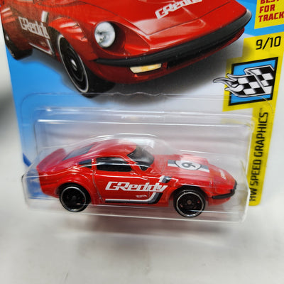 Nissan Fairlady Z #244 Greddy * RED * Hot Wheels 2018