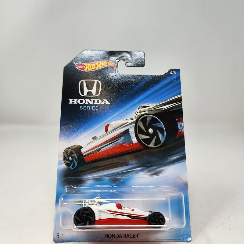 Honda Racer 6/8 * White * Hot Wheels Honda Series