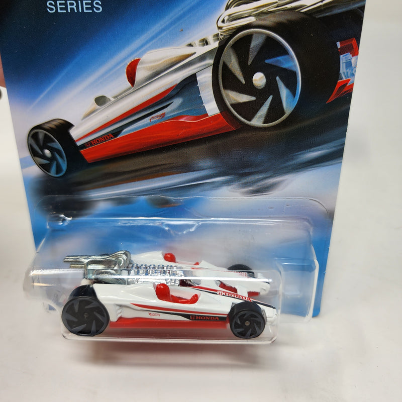 Honda Racer 6/8 * White * Hot Wheels Honda Series