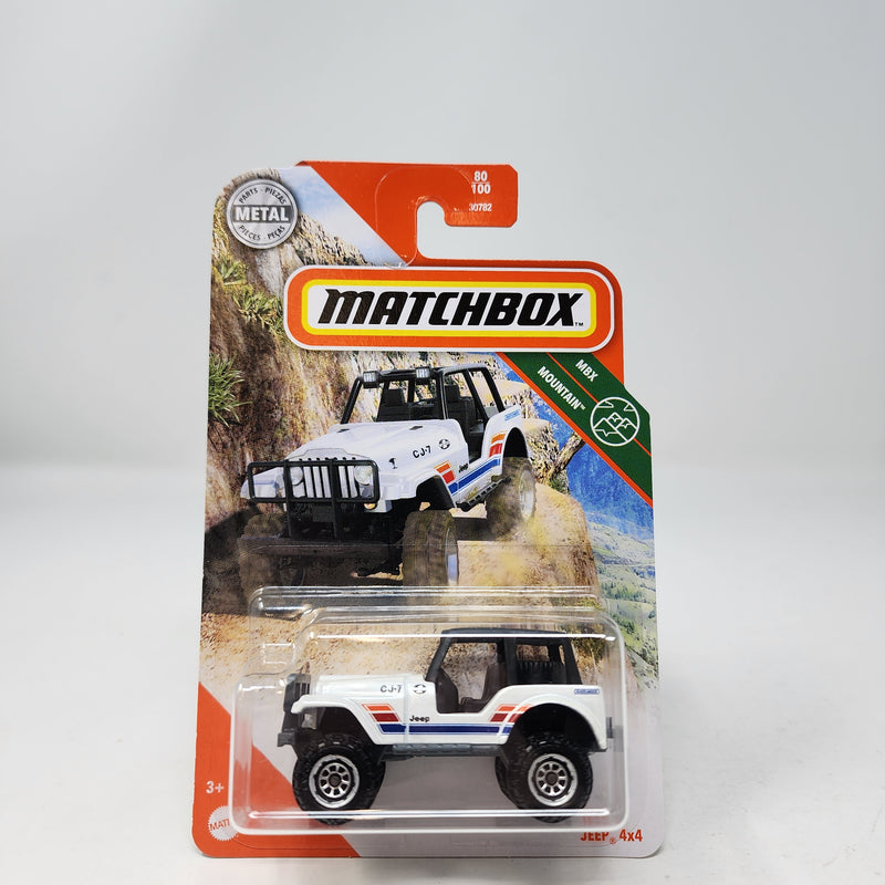 Jeep 4x4 * White * Matchbox Basic