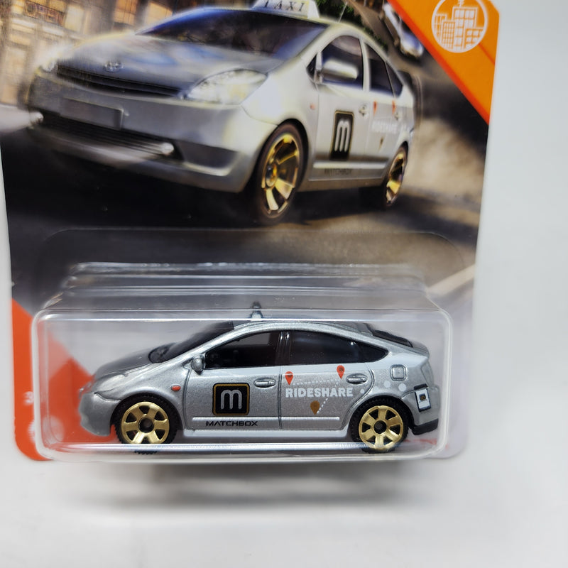 Toyota Prius Taxi * Silver * Matchbox Basic