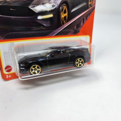 '19 Ford Mustang Coupe #98 * BLACK * 2024 Matchbox Basic Case M