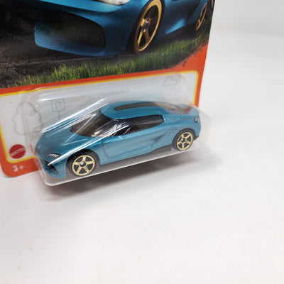 2021 Koenigsegg Gemera #1 * Teal * 2024 Matchbox Basic Case M