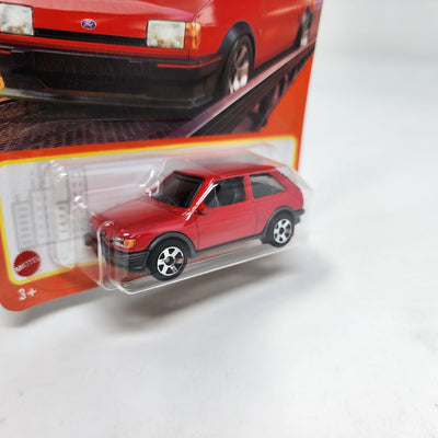 1983 Ford Fiesta MK 2 #94 * RED * 2024 Matchbox Basic Case M