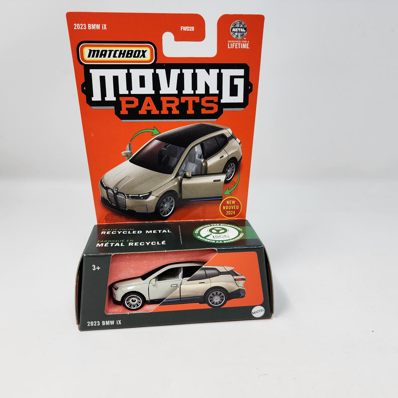 2023 BMW iX * Cream * 2024 Matchbox Moving Parts Case R