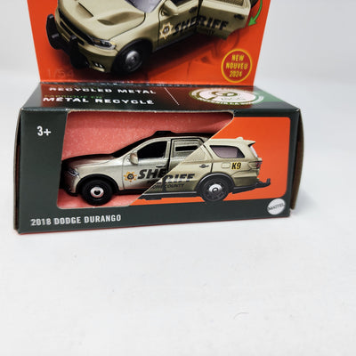 2018 Dodge Durango * SHERIFF * 2024 Matchbox Moving Parts Case R