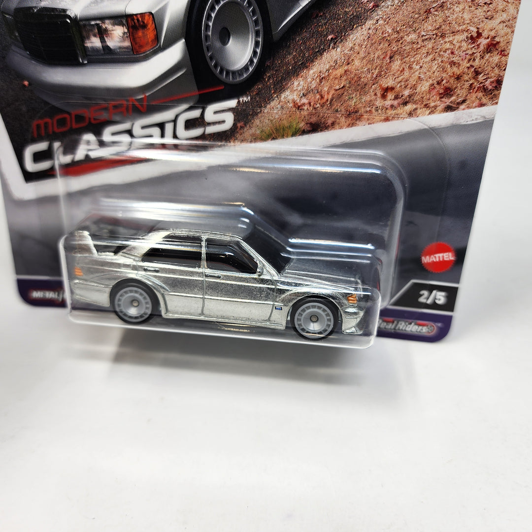 1990 Mercedes-Benz 190 E * Silver * 2024 Hot Wheels MODERN