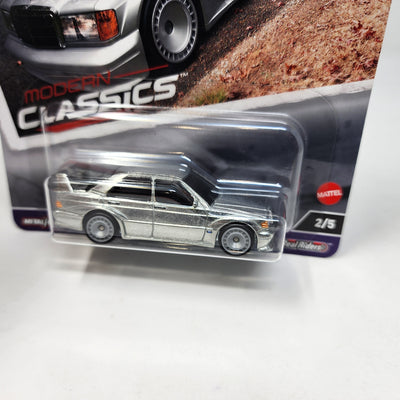 1990 Mercedes-Benz 190 E * Silver * 2024 Hot Wheels MODERN CLASSICS Car Culture Case E