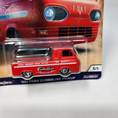 60s Ford Econoline Pickup * Hot Wheels Car Culture Shop Trucks