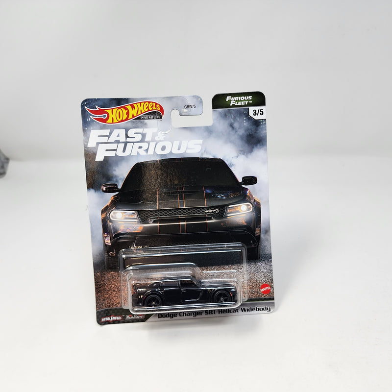 Dodge Charger SRT Hellcat Furious Fleet * Hot Wheels Fast & Furious * Bad Card