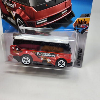 Kowloon'D Hypervan #6 * RED * 2025 Hot Wheels Case A