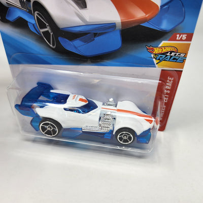 Super Twin Mill #19 * White * 2025 Hot Wheels Case A