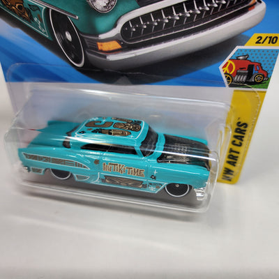 Custom '53 Chevy #12 * Teal * 2025 Hot Wheels Case A