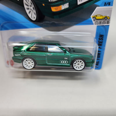 SUPER Treasure Hunt * '87 Audi Quattro #16 * Teal * 2025 Hot Wheels Case A