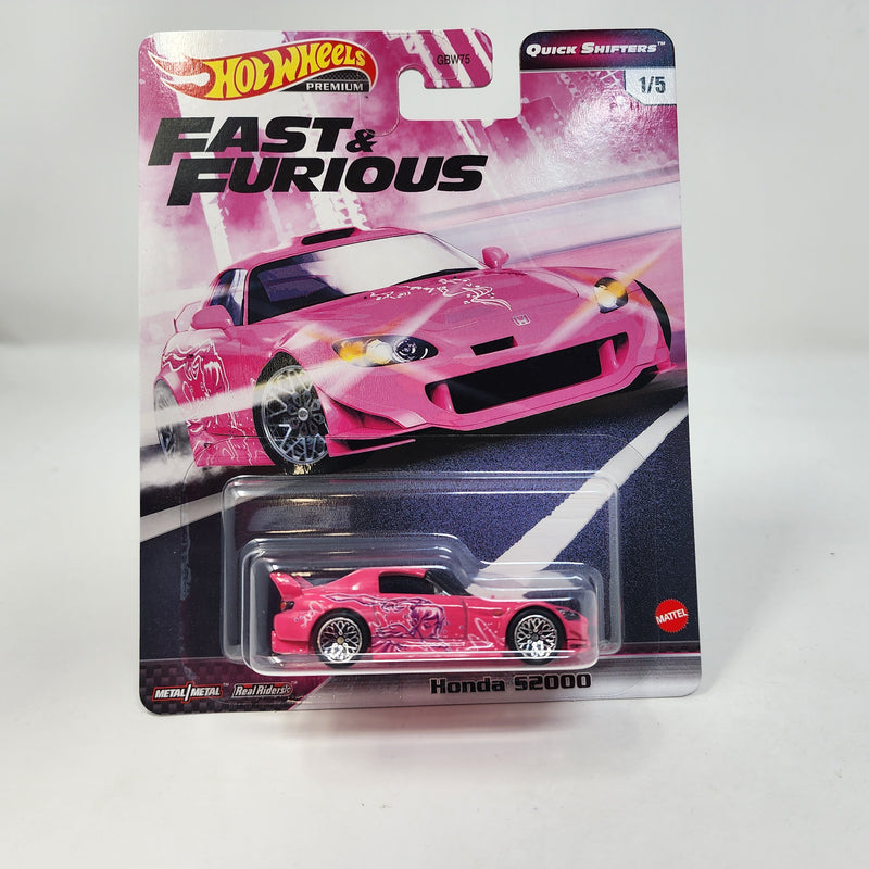 Honda S2000 * Pink * Hot Wheels Fast & Furious Quick Shifters