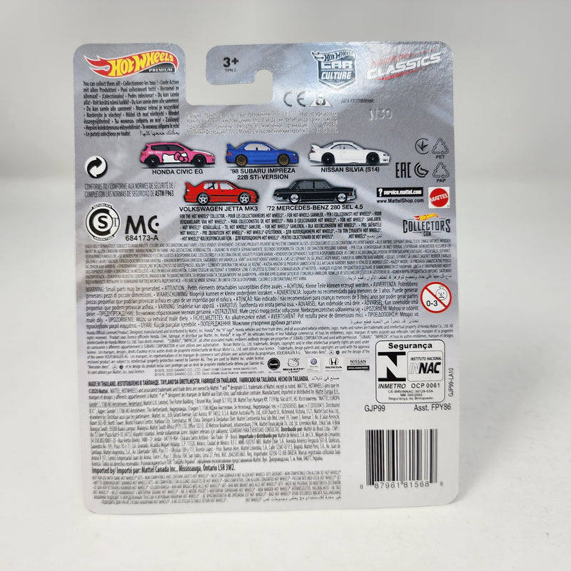 Nissan Silvia S14 * WHITE * Hot Wheels MODERN CLASSICS 2 Car Culture