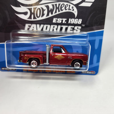 '78 Dodge Li'l Red Express Truck * Hot Wheels 50th Anniversary Favorites