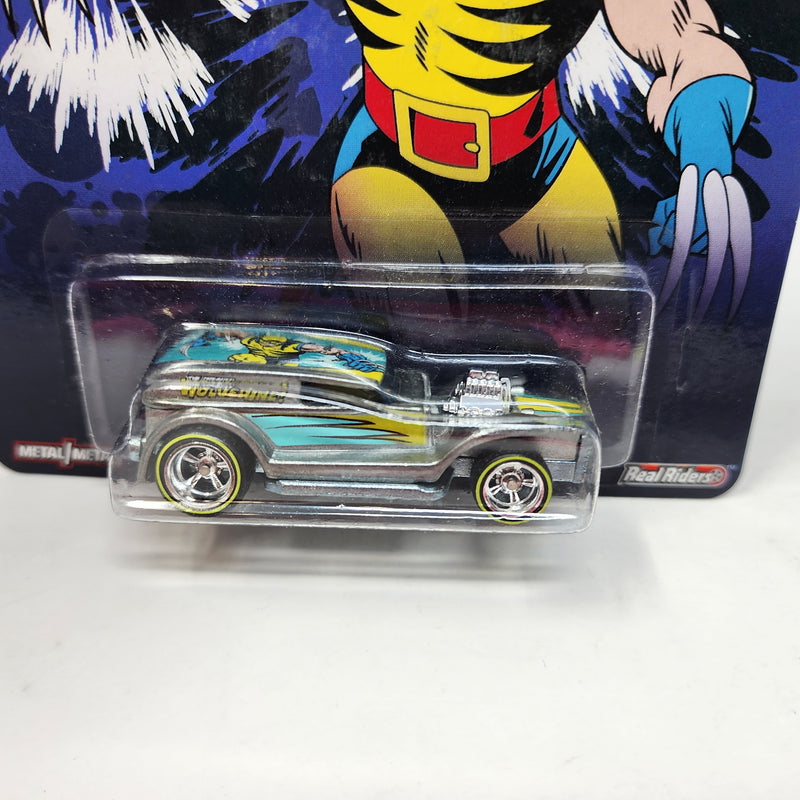 Double Demon Delivery Wolverine * Hot Wheels Pop Culture Marvel * BAD CARD