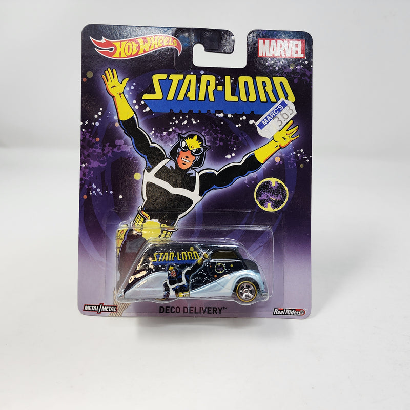 Deco Delivery Star-Lord * Hot Wheels Pop Culture Marvel * BAD CARD