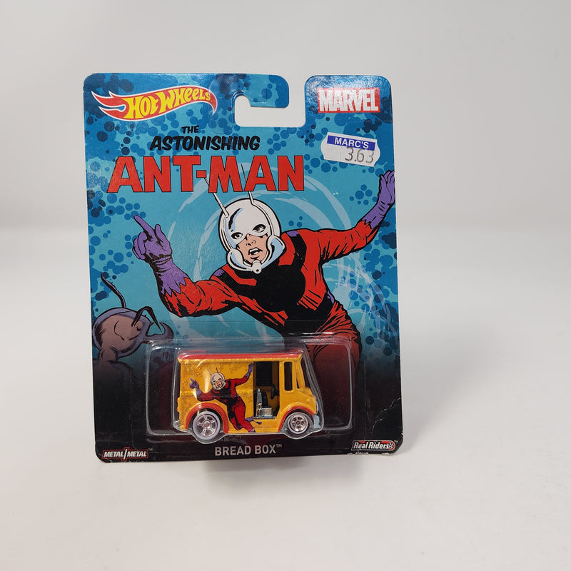 Bread Box Ant-Man * Hot Wheels Pop Culture Marvel * BAD CARD