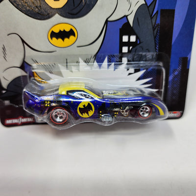 '78 Chevy Corvette Funny Car Batman * Hot Wheels Pop Culture DC Comics * BAD CARD