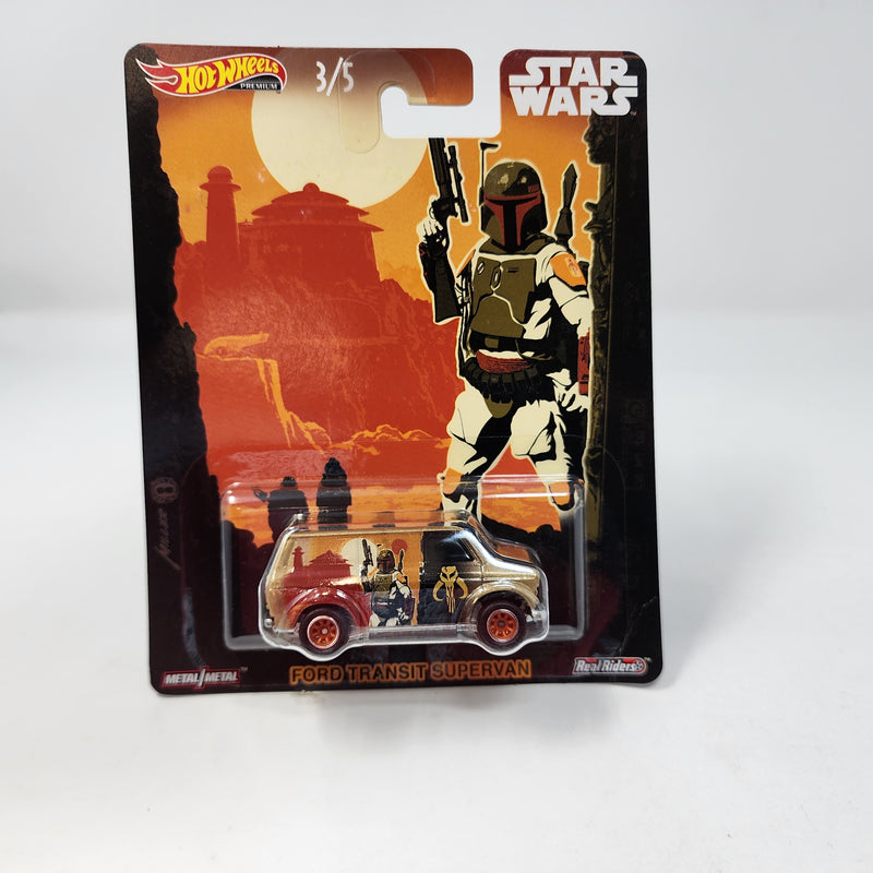 Ford transit Supervan * Hot Wheels Pop Culture Star Wars * BAD CARD