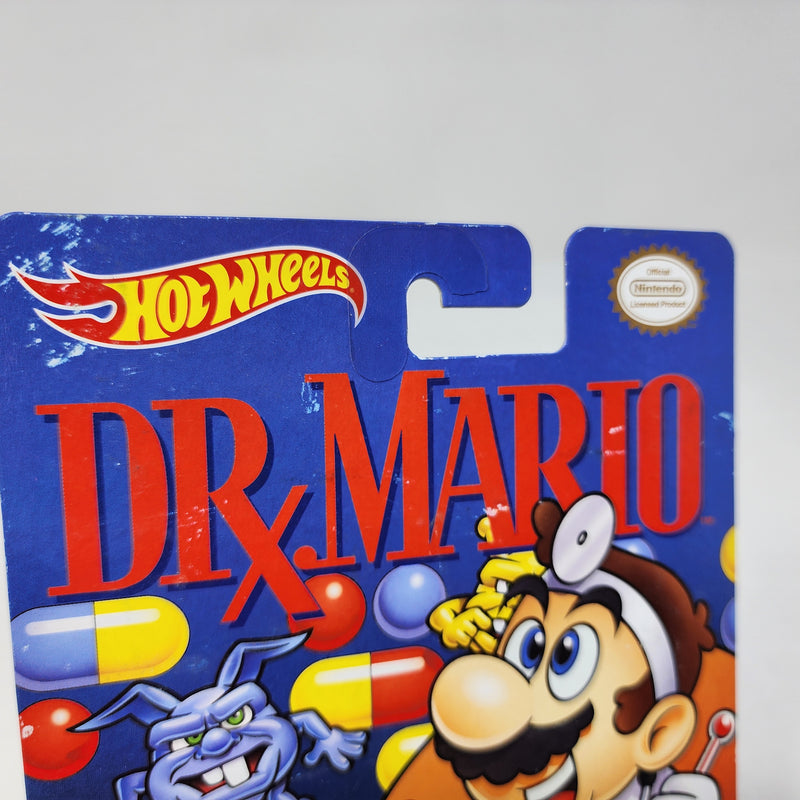 8 Crate Delivery Dr Mario * Hot Wheels Pop Culture * BAD CARD