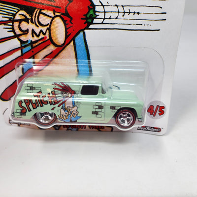 '55 Chevy Panel MAD * Hot Wheels Pop Culture * BAD CARD