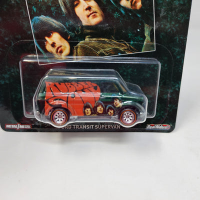 Ford Transit Supervan The Beatles * Hot Wheels Pop Culture * BAD CARD