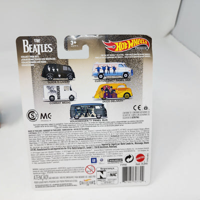 Volkswagen T1 Panel Bus The Beatles * Hot Wheels Pop Culture * BAD CARD