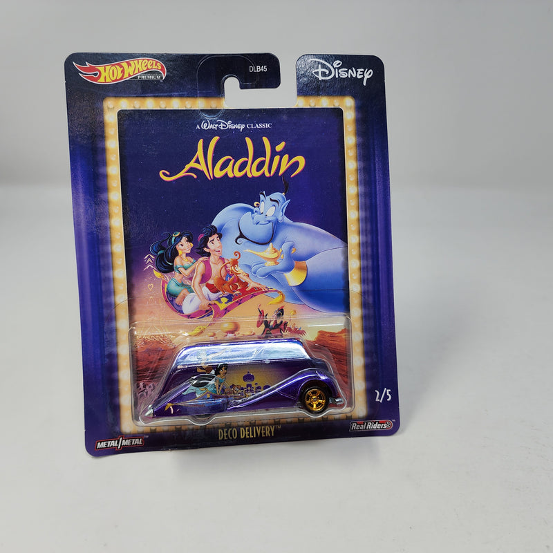 Deco Delivery Aladdin Disney * Hot Wheels Pop Culture * BAD CARD