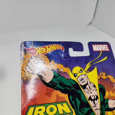 '80 El Camino Iron Fist MARVEL * Hot Wheels Pop Culture * BAD CARD