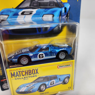 Ford GT40 #13 * 2022 Matchbox Collectors Series