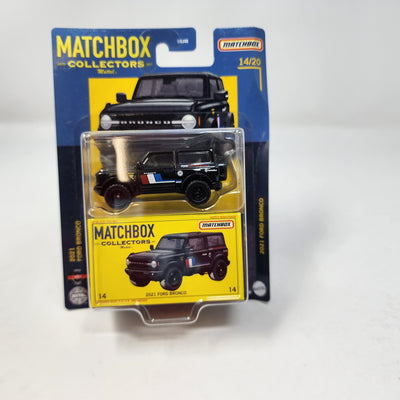 2021 Ford Bronco #14 * Black * Matchbox Collectors Series