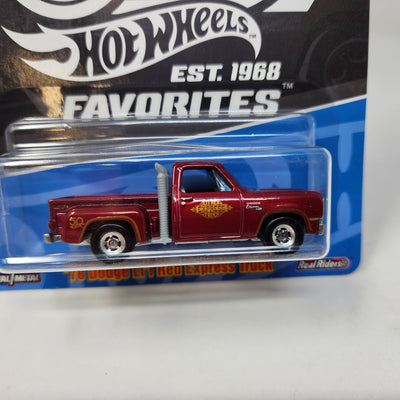 '78 Dodge Li'l Red Express Truck * Hot Wheels 50th Favorites