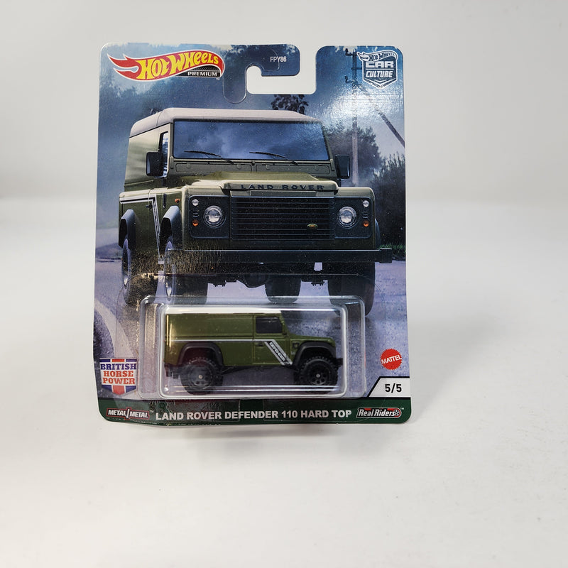 Land Rover Defender 110 Hard Top* Hot Wheels Car Culture British Horse Power